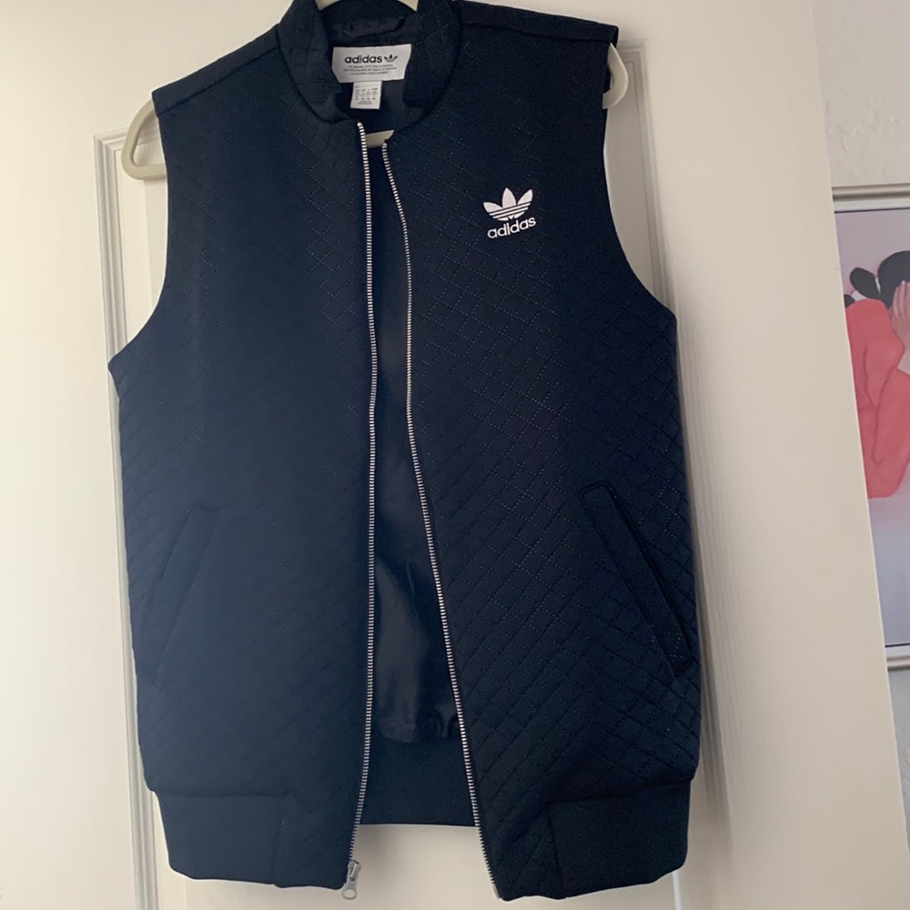 Adidas black vest
